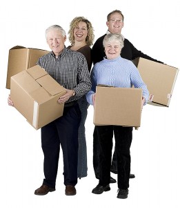 moving senior citizens to assisted living facility